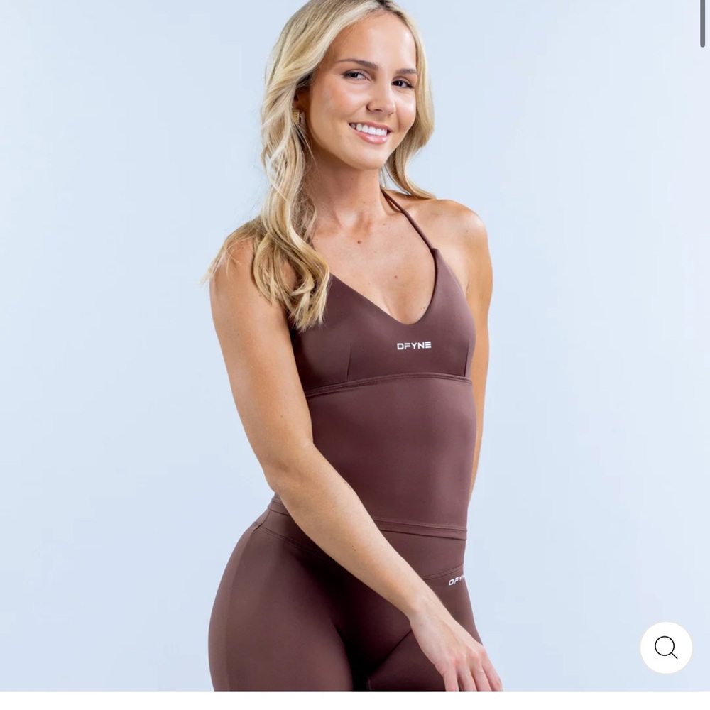 DYNE Women's Brown Tank Top